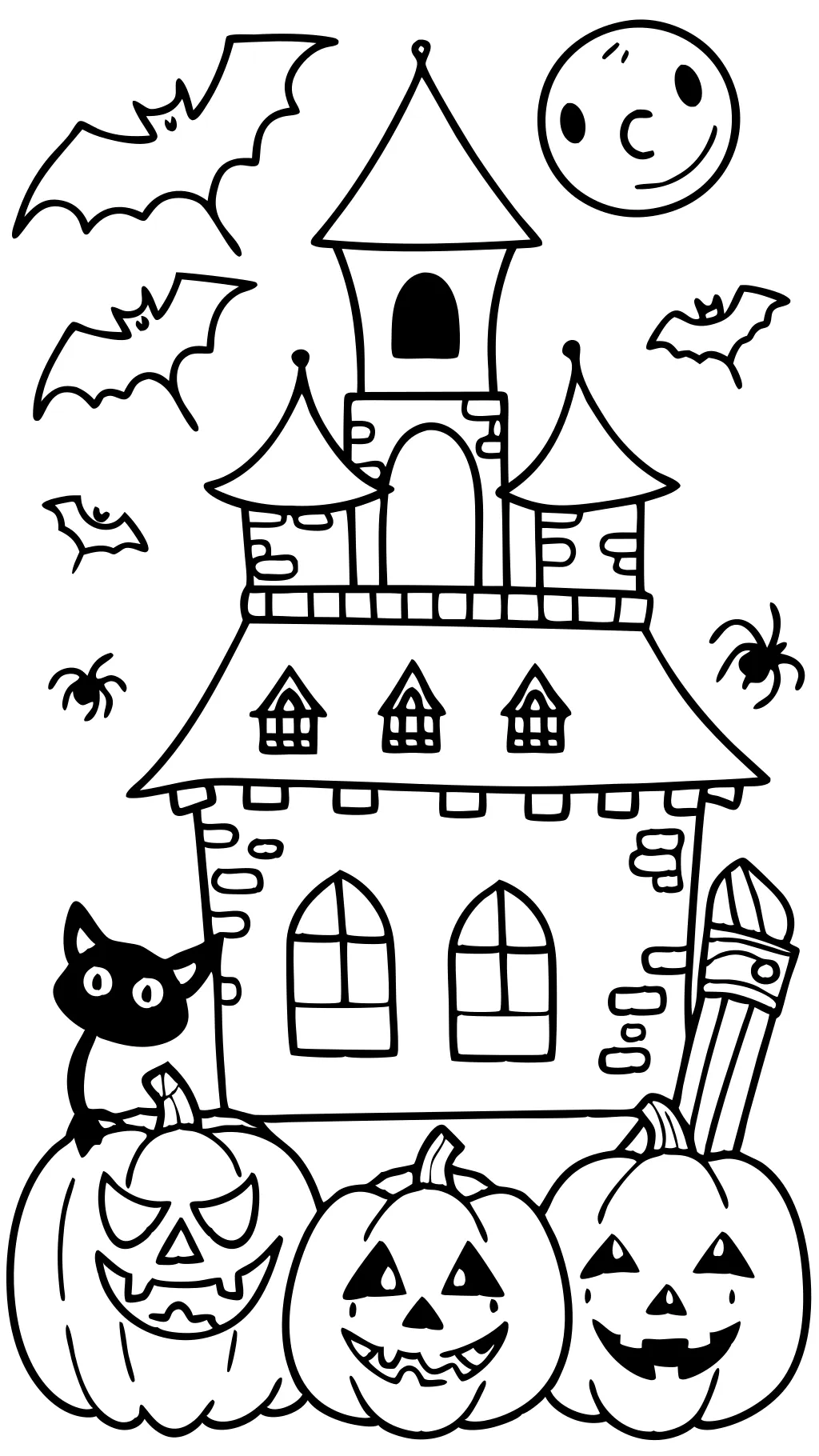 halloween coloring pages free